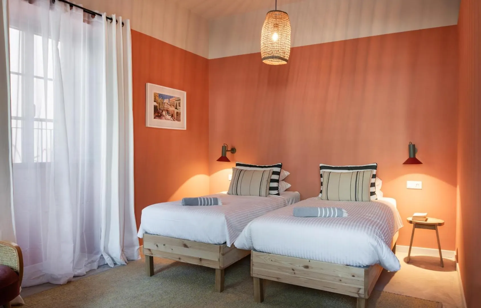 Casa Rosa Villa With Pool In Olhao Centre